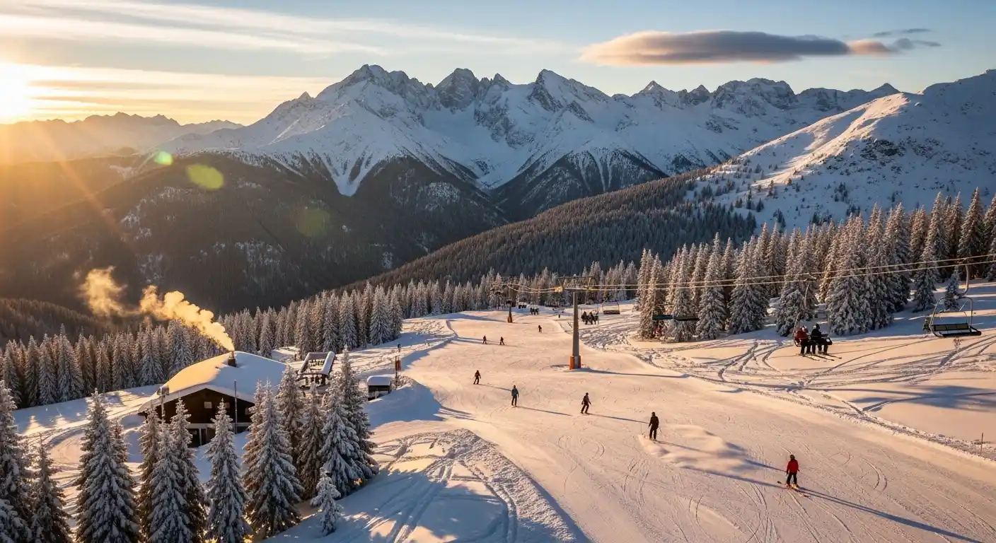 kusursuz kayak tatili