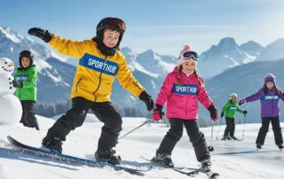 Çocuklar için Uygun Kış Sporları