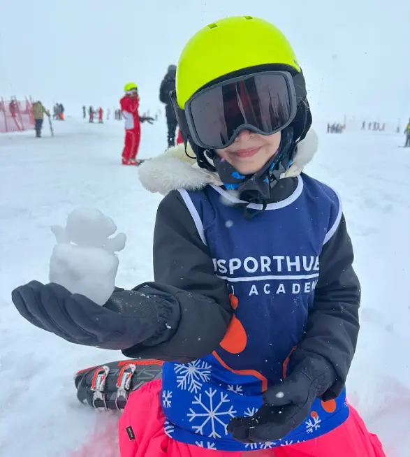 çocuklara uygun kış sporu